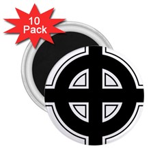Celtic Cross 2.25  Magnets (10 pack) 