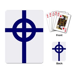 Celtic Cross  Playing Card