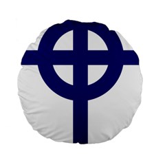 Celtic Cross  Standard 15  Premium Round Cushions