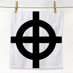 Celtic Cross  Face Towel by abbeyz71