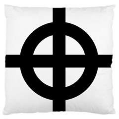 Celtic Cross Standard Flano Cushion Case (two Sides) by abbeyz71