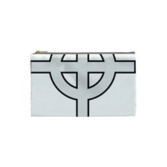 Celtic Cross  Cosmetic Bag (small)  by abbeyz71