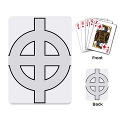 Celtic Cross  Playing Card by abbeyz71