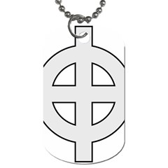 Celtic Cross  Dog Tag (one Side) by abbeyz71