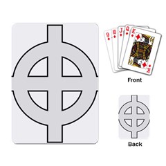 Celtic Cross  Playing Card by abbeyz71