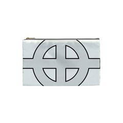 Celtic Cross  Cosmetic Bag (small)  by abbeyz71