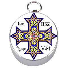 Coptic Cross Silver Compasses by abbeyz71