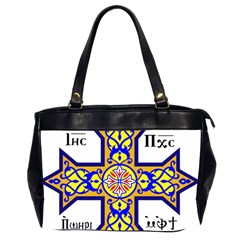 Coptic Cross Office Handbags (2 Sides)  by abbeyz71