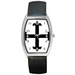 Cross Fleury Barrel Style Metal Watch Front