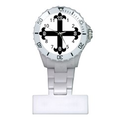 Cross Fleury Plastic Nurses Watch by abbeyz71