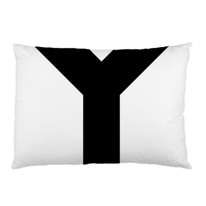 Forked Cross Pillow Case (Two Sides)