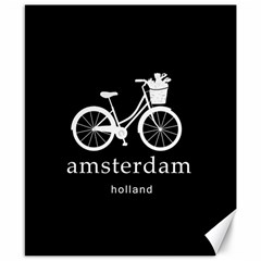 Amsterdam Canvas 8  X 10  by Valentinaart