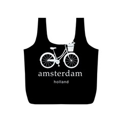 Amsterdam Full Print Recycle Bags (s)  by Valentinaart