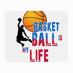 Basketball Is My Life Small Glasses Cloth by Valentinaart