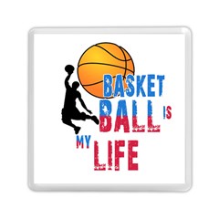 Basketball Is My Life Memory Card Reader (square)  by Valentinaart