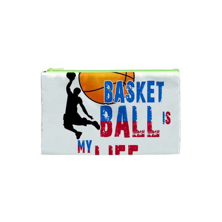 Basketball is my life Cosmetic Bag (XS)