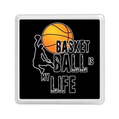 Basketball Is My Life Memory Card Reader (square)  by Valentinaart