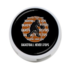 Basketball Never Stops 4-port Usb Hub (two Sides)  by Valentinaart