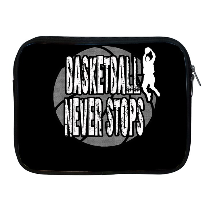 Basketball never stops Apple iPad 2/3/4 Zipper Cases