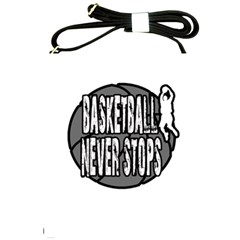 Basketball Never Stops Shoulder Sling Bags