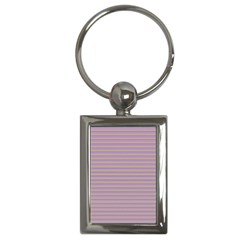 Decorative Lines Pattern Key Chains (rectangle)  by Valentinaart