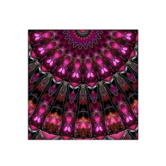 Pink Vortex Half Kaleidoscope  Satin Bandana Scarf by KirstenStar