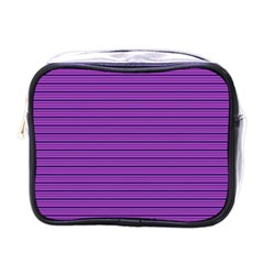 Decorative Lines Pattern Mini Toiletries Bags