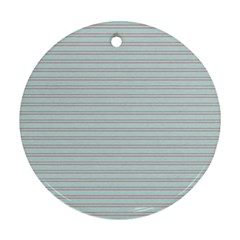 Decorative Lines Pattern Ornament (round) by Valentinaart