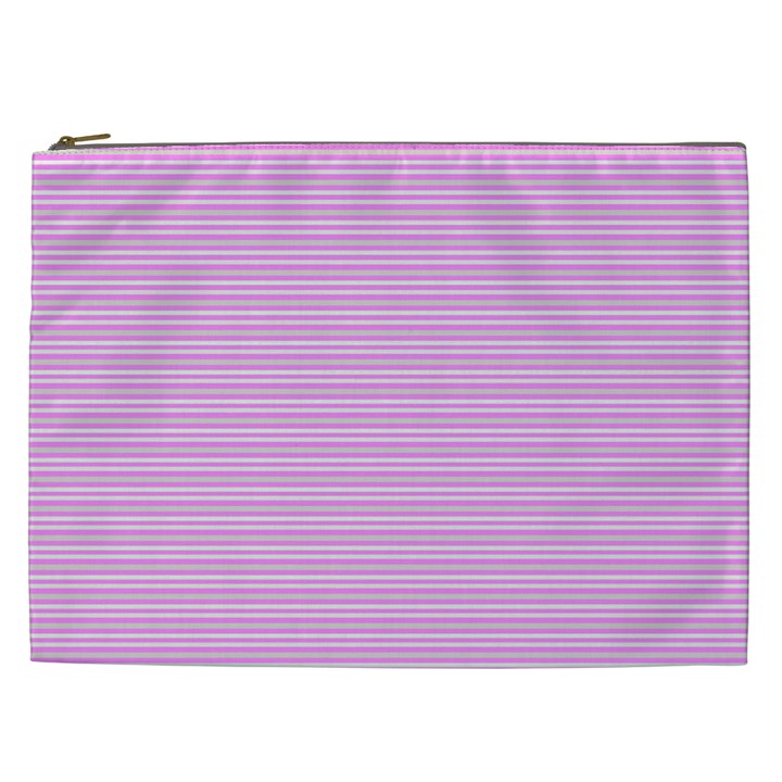 Decorative lines pattern Cosmetic Bag (XXL) 