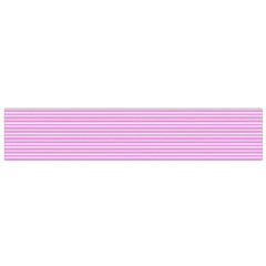 Decorative Lines Pattern Flano Scarf (small)