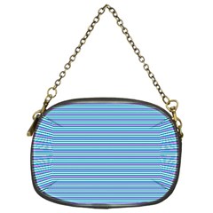 Decorative Lines Pattern Chain Purses (one Side) 