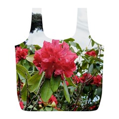 Virginia Waters Flowers Full Print Recycle Bags (l)  by DeneWestUK