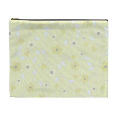Floral Pattern Cosmetic Bag (xl)
