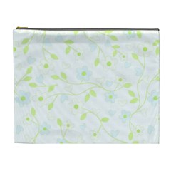 Floral Pattern Cosmetic Bag (xl)