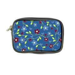 Floral Pattern Coin Purse by Valentinaart