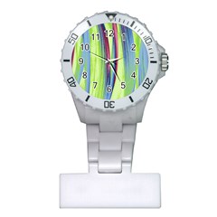 Artistic Pattern Plastic Nurses Watch by Valentinaart