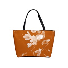 Autumn Crocus Orange Shoulder Handbags by DeneWestUK