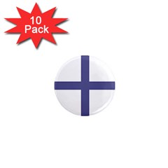 Greek Cross  1  Mini Magnet (10 Pack)  by abbeyz71