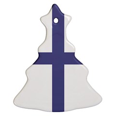 Greek Cross  Christmas Tree Ornament (two Sides) by abbeyz71