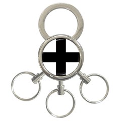 Greek Cross 3-ring Key Chains by abbeyz71