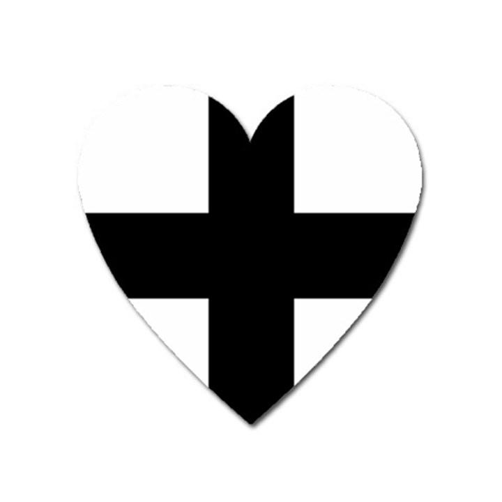 Greek Cross Heart Magnet