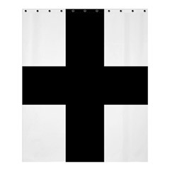 Greek Cross Shower Curtain 60  X 72  (medium)  by abbeyz71