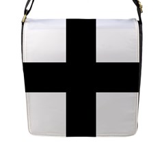 Greek Cross Flap Messenger Bag (l)  by abbeyz71