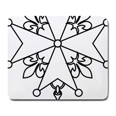 Huguenot Cross Large Mousepads