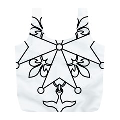  Huguenot Cross Full Print Recycle Bags (l)  by abbeyz71