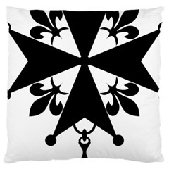 Huguenot Cross Large Cushion Case (two Sides) by abbeyz71
