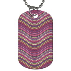 Pattern Dog Tag (one Side) by Valentinaart