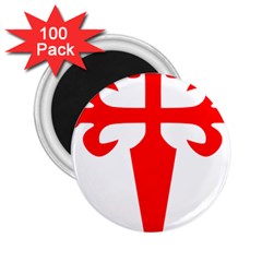 Cross of Saint James  2.25  Magnets (100 pack) 