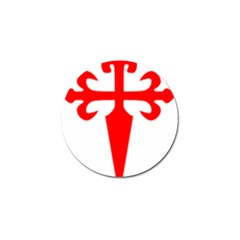 Cross of Saint James  Golf Ball Marker