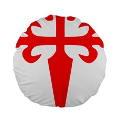 Cross of Saint James  Standard 15  Premium Round Cushions